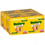 4 Faltschachteln für jeweils 8 Glückskekse mit einem Ostern Motiv