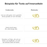 Zettel-Beispiele für Hochzeits-Glückskekse