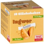 Faltschachtel Ingwer Glückskekse