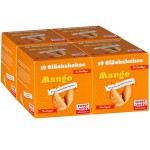 4 Faltschachteln Mango Glückskekse